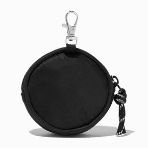 Black Cord Star Pouch Keychain,