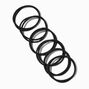 Black Full Hair XL Hair Ties - 12 Pack,