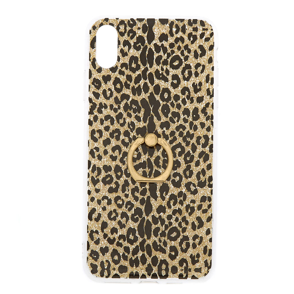 coque iphone xs max leopard