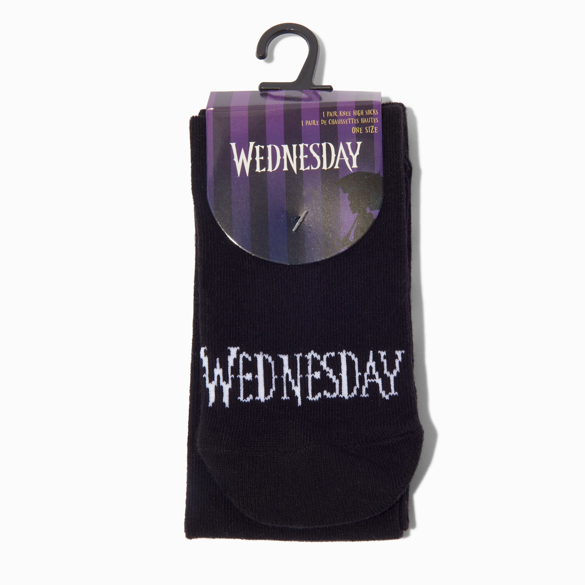 Claire's Chaussettes montantes Mercredi™ - 1 paire
