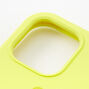 Neon Yellow Heart Phone Case - Fits iPhone&reg; 12/12 Pro,