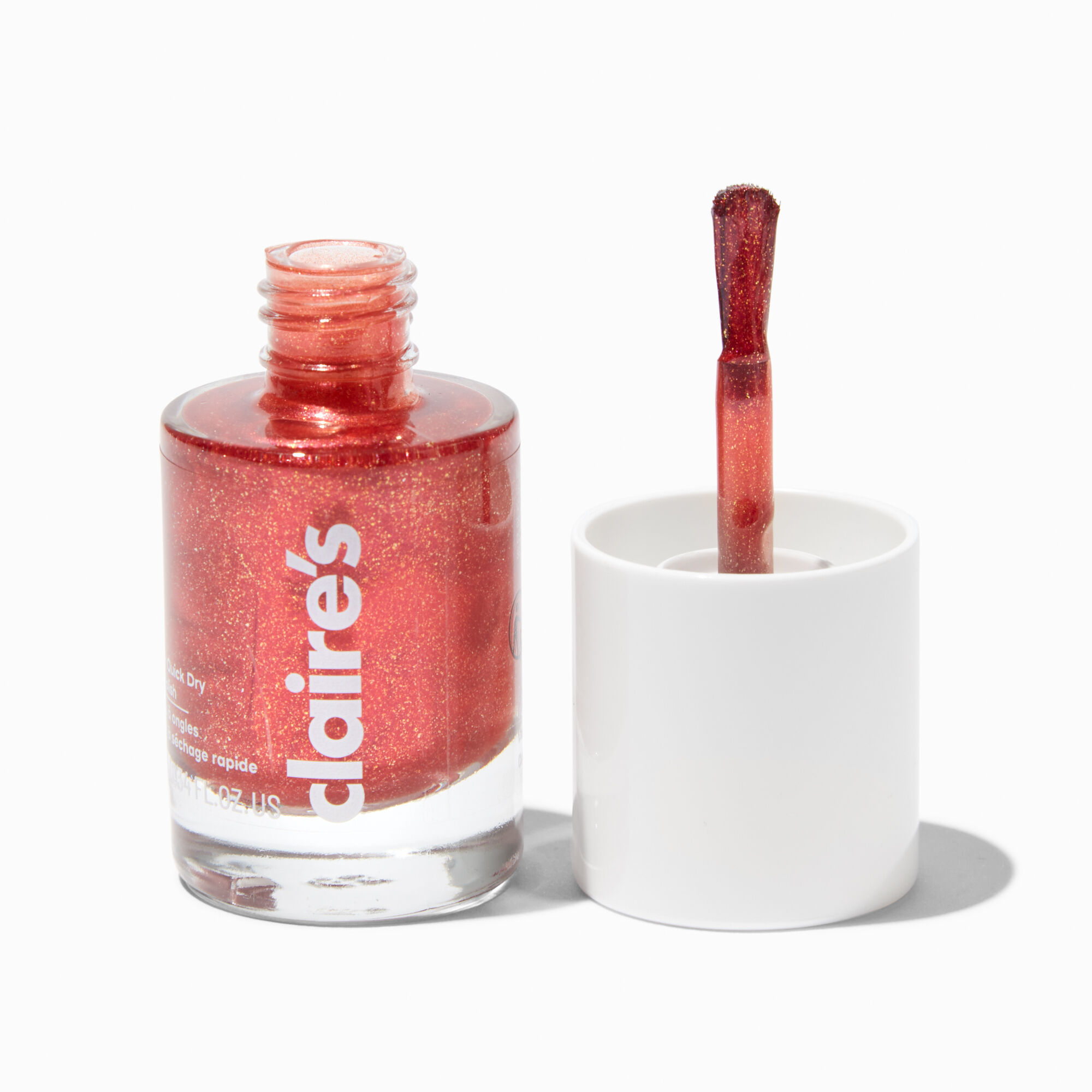 View Claires Vegan 90 Second Dry Nail Polish Cupid Dust information