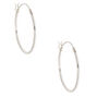 Sterling Silver 20MM Hinge Hoop Earrings,
