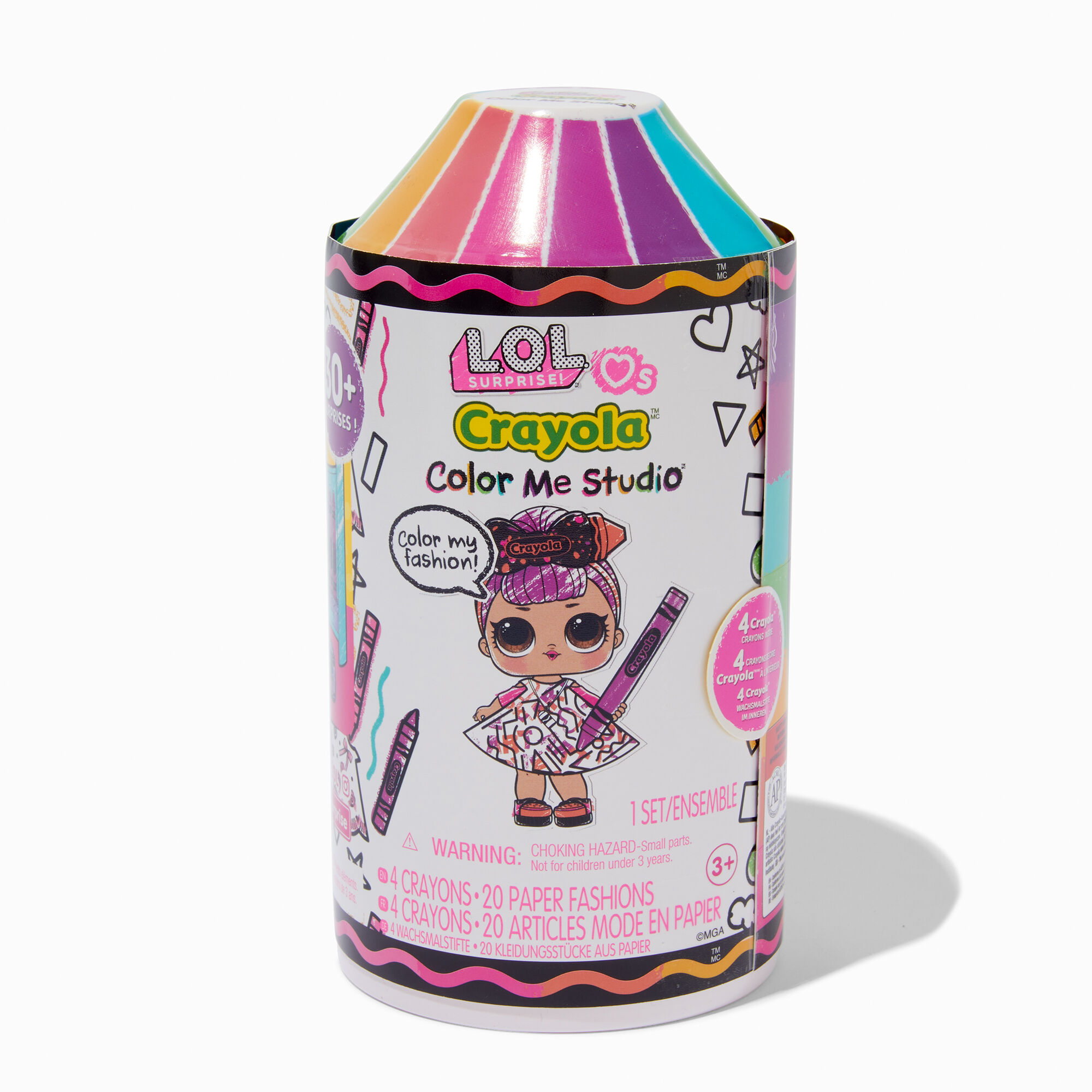 View Claires Lol Surprise Crayola Color Me Studio Blind Bag Styles May Vary information