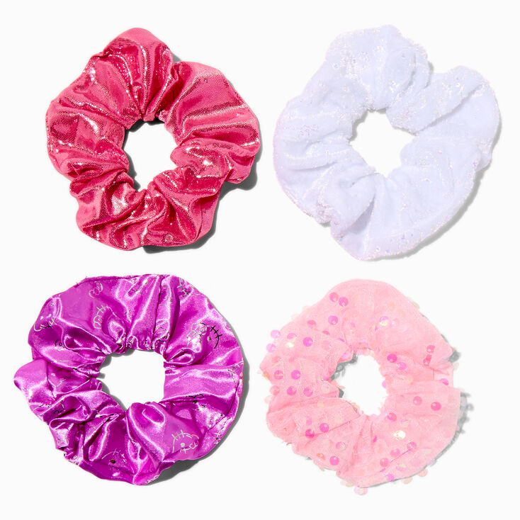 Hello Kitty&reg; 50th Anniversary Claire&#39;s Exclusive Hair Scrunchies - 4 Pack,