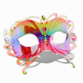 Rainbow Butterfly Gemstone Mask,