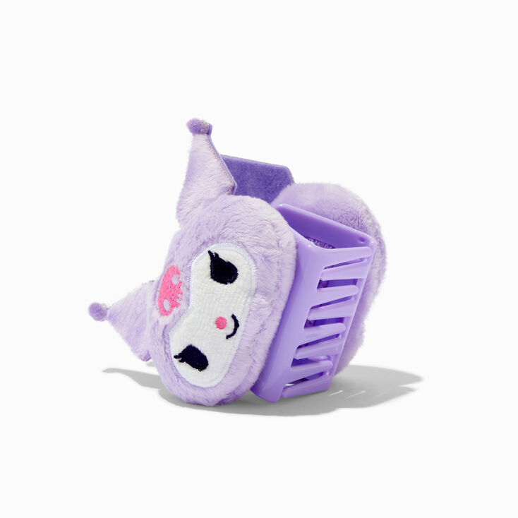 Pince &agrave; cheveux en peluche Kuromi&trade; en exclusivit&eacute; chez Claire&#39;s Sanrio&reg;,