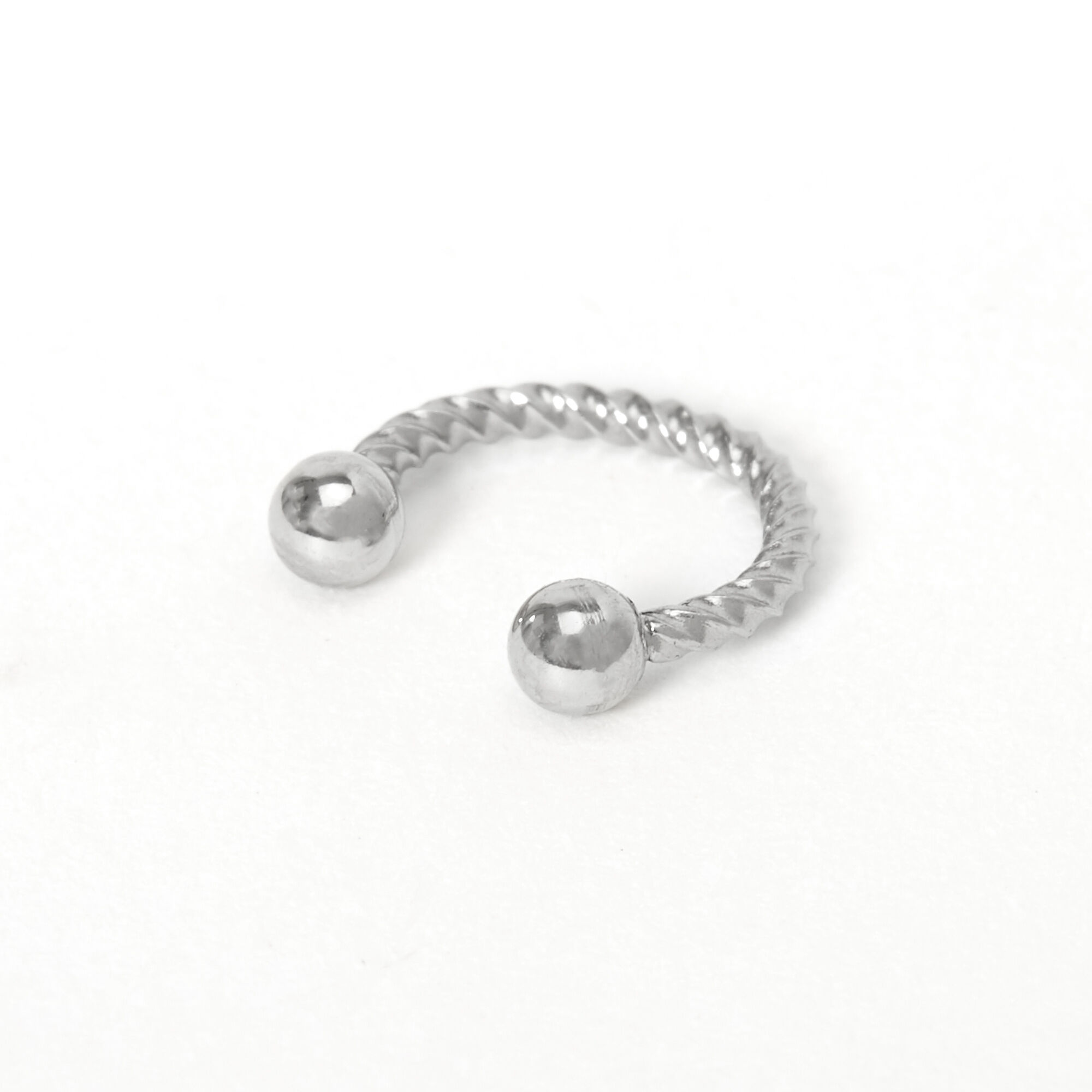 Cartilage hoops silver discount