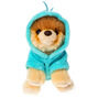 Petite peluche Boo avec sweat &agrave; capuche bleu dragon,