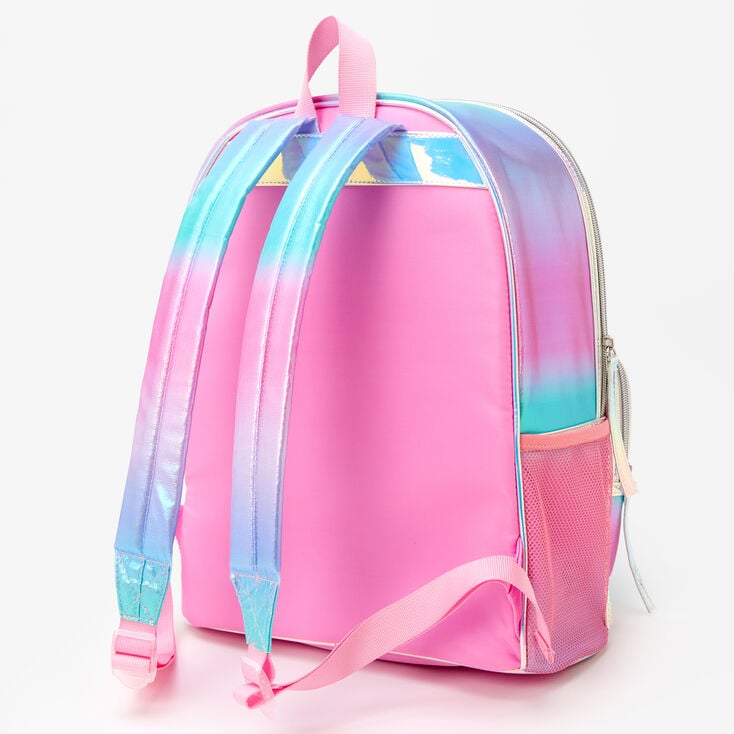 Unicorn Iridescent Sequin Backpack - Rainbow,