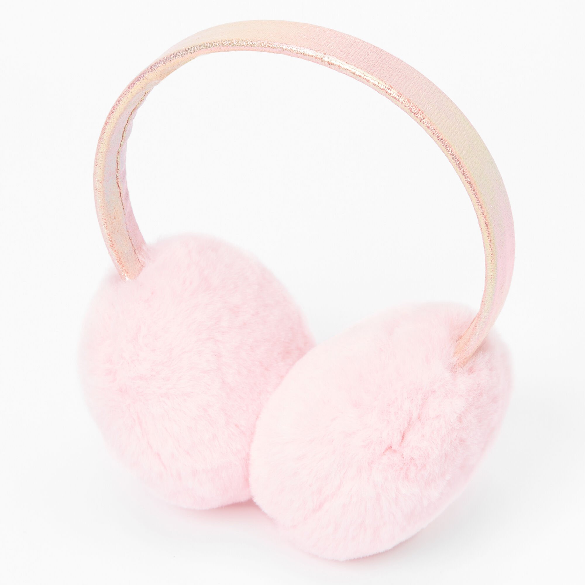 Plush Ear Muffs - Pink,