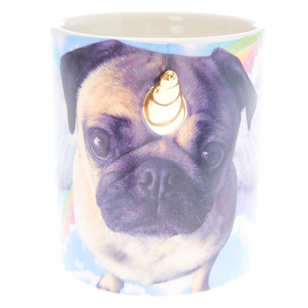 Mug licorne bleu clair Doug the Pug™,
