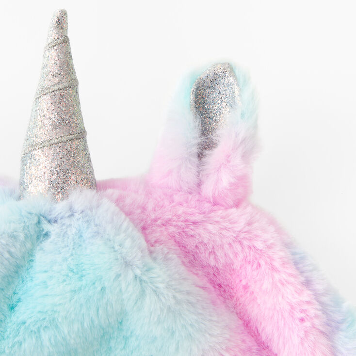 Unicorn Hood & Mittens - Pink | Claire's US