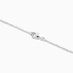 Sterling Silver Hello Kitty&reg; Initial Pendant Necklace - C,
