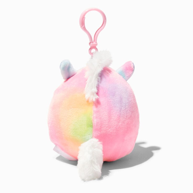 Squishmallows&trade; 3.5&quot; Over the Rainbow Plush Bag Clip - Styles Vary,
