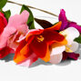 Vibrant Tropical Flower Crown Headwrap,
