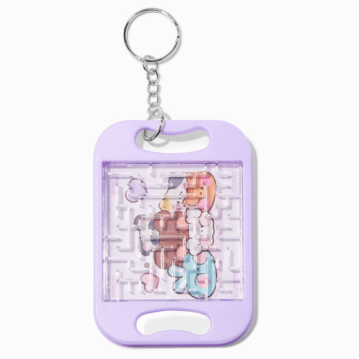 Critter Maze Game Keychain,