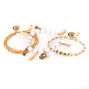 Sky Brown&trade; Seashell Bracelets &ndash; Rainbow, 3 pack,