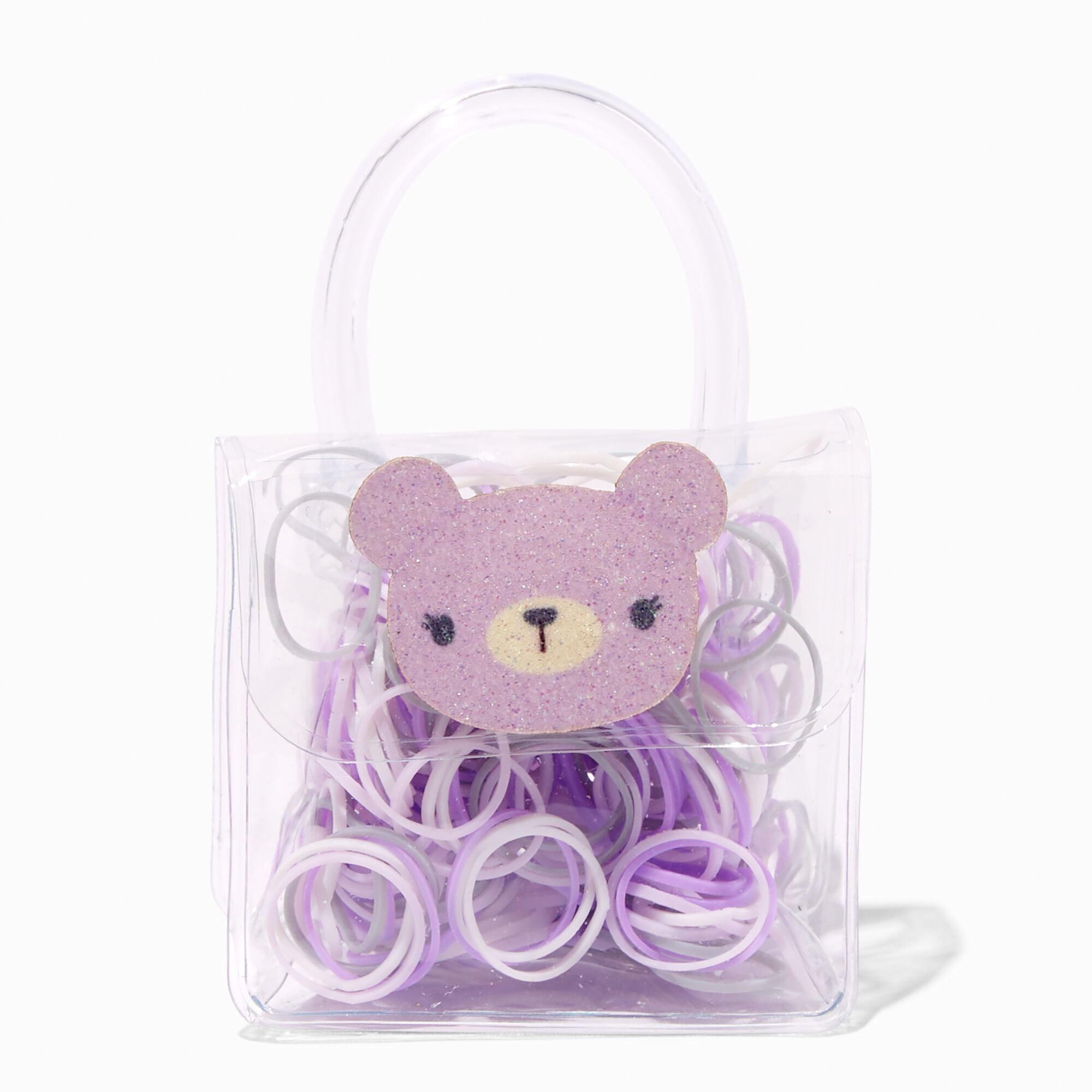 Claire's Mini élastiques avec sachet ours Claire's Club
