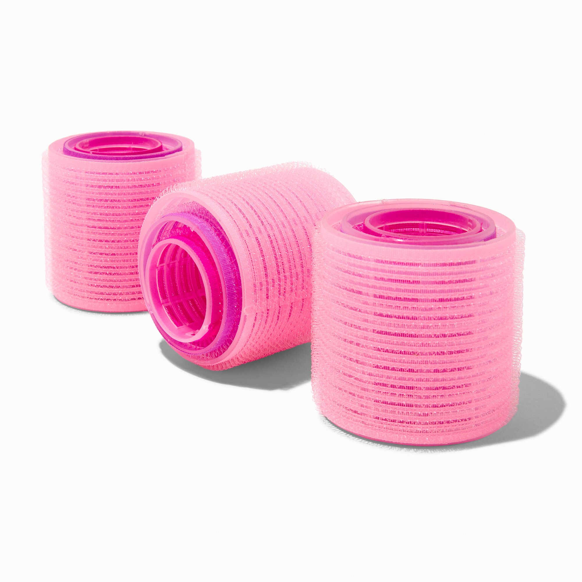 Pink Hair Roller Set - 9 Pack,