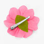 Pink Flower Hair Clip,