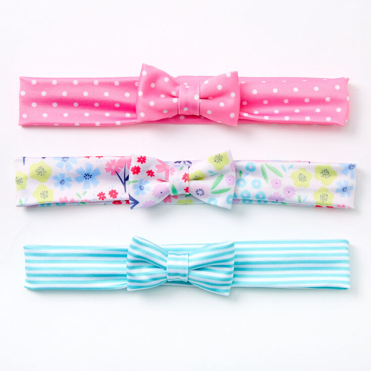 Claire&#39;s Club Bow Headwraps - 3 Pack,