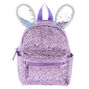 Bella the Bunny Glitter Mini Backpack - Lilac Purple,
