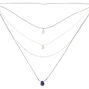 Mystical Stone Multi Strand Choker Necklace,