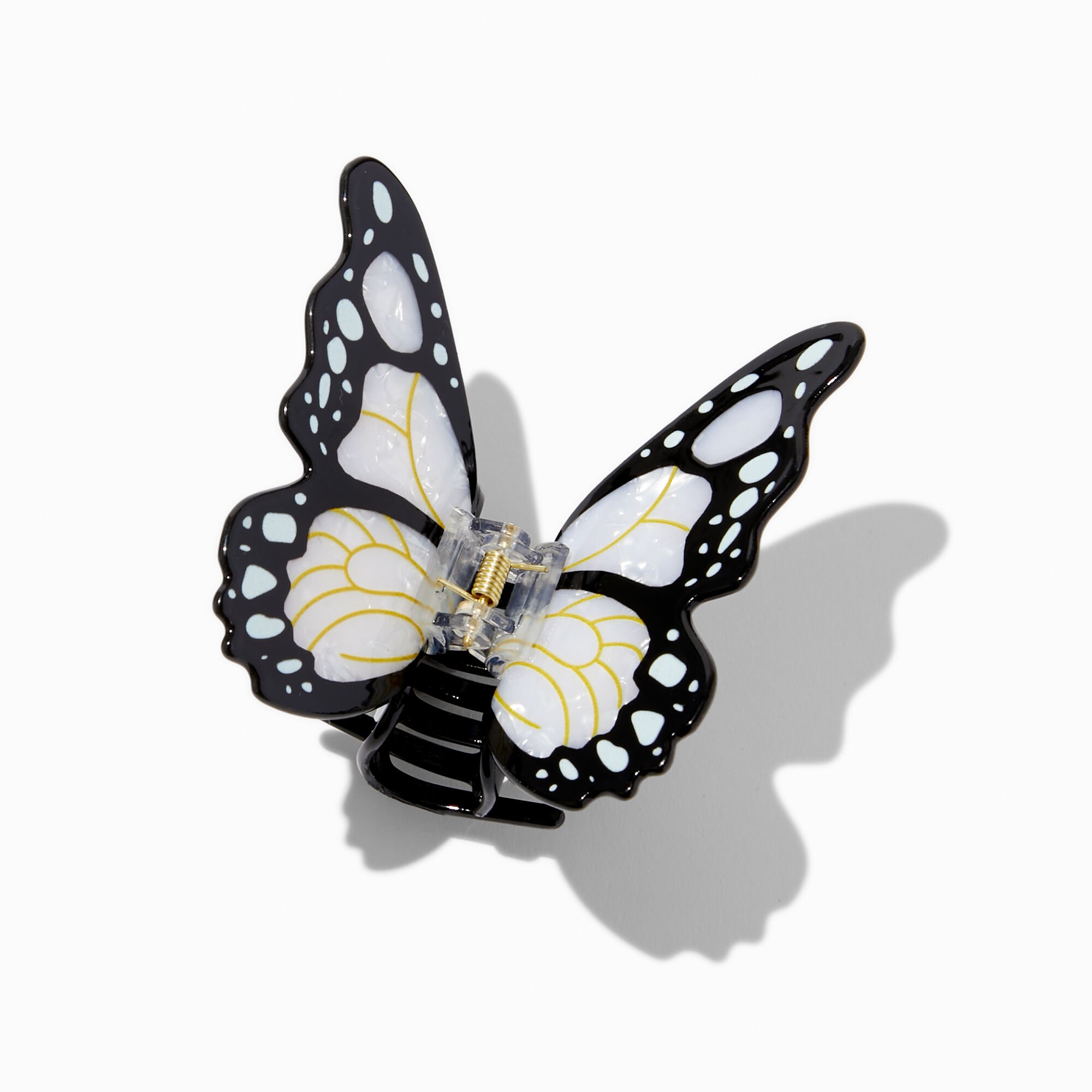 Black & White Butterfly Hair Claw,