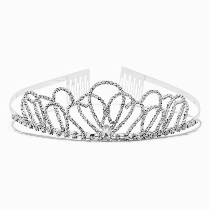 Rhinestone Loop Tiara Headband,