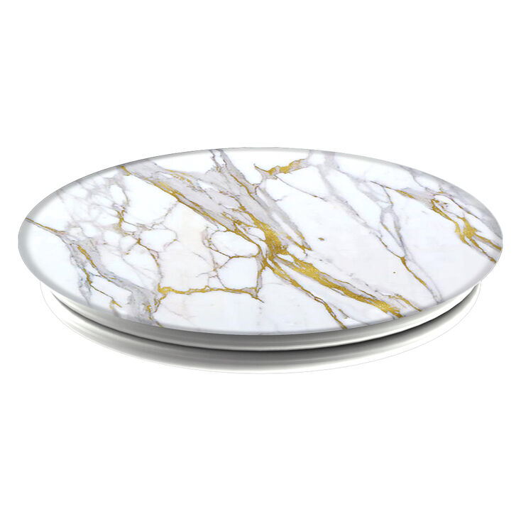 PopSocket Calacatta couleur dor&eacute;,