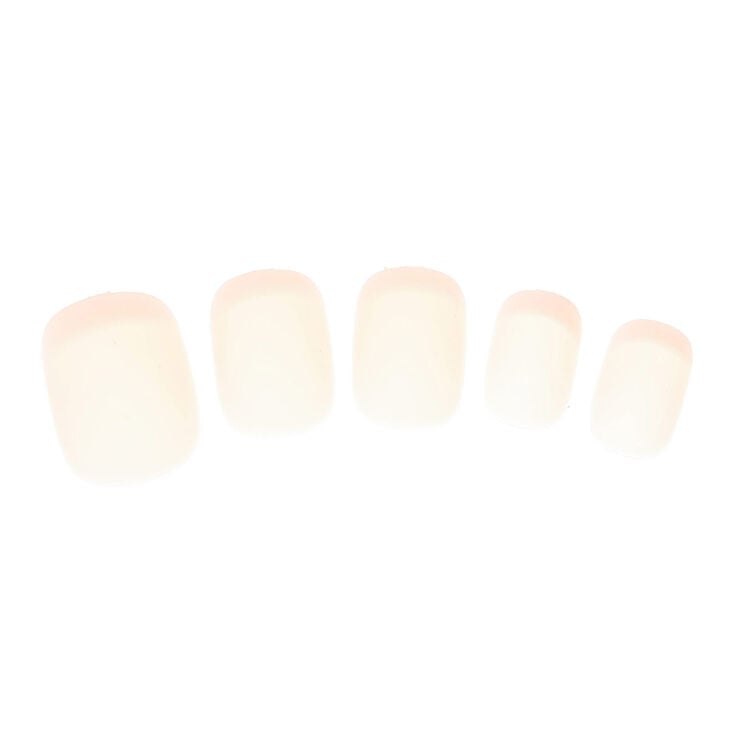 24 Pack French Manicure False Nails,