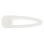 Large Hair Clip - White,