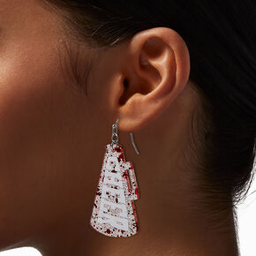 Cheer Megaphone Drop Earrings,