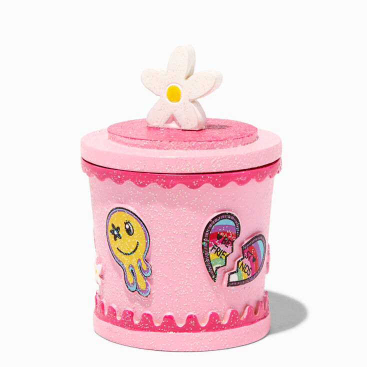 Glitter Y2K Unicorn Trinket Keepsake Box,