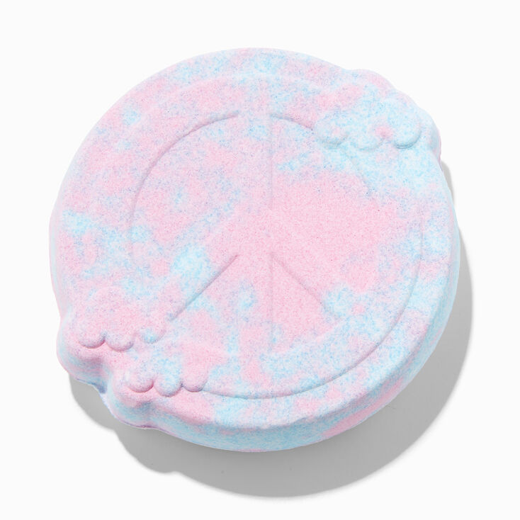 Peace Sign Bath Bomb - Peach,