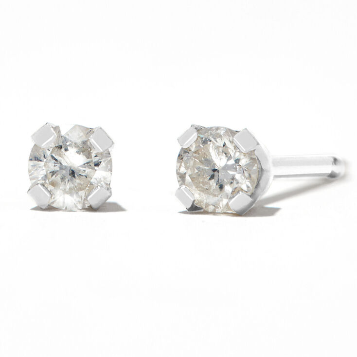 1 ct. tw. Round Cut Diamond Earrings Studs | AE14-017