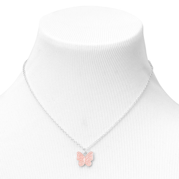 Claire&#39;s Club Silver Butterfly Jewelry Set - 3 Pack,