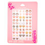 Claire&#39;s Club Animal Ballerina Stick On Earrings - 30 Pack,