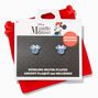 Disney Minnie Mouse Birthstone Sterling Silver Stud Earrings - December,