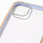 Embellished Clear/Lavender Phone Case - Fits iPhone&reg; XR/11,