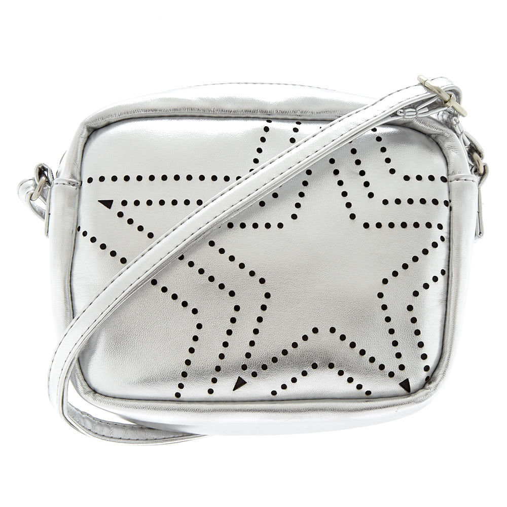 silver cross body