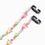 Happy Face &amp; Butterfly Faux Hair Beads &#40;2 Pack&#41;,
