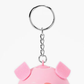 Coral Puppy Stress Ball Keychain,