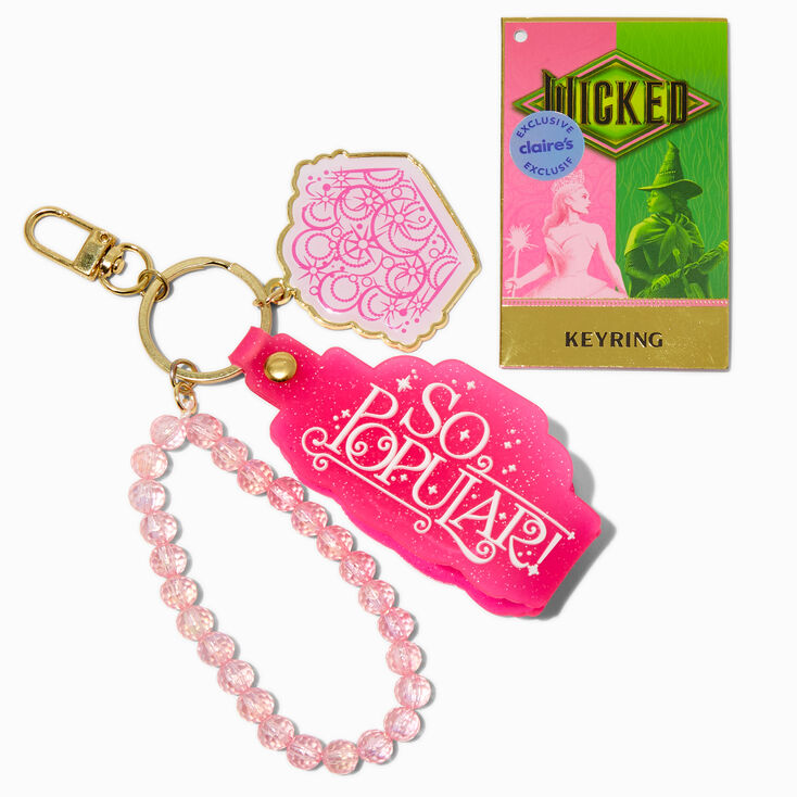 Wicked&trade; Claire&#39;s Exclusive Glinda Wristlet Keychain,