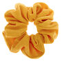 Medium Ribbed Hair Scrunchie - Mustard,