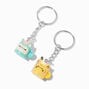 Critter Coffee Cup Best Friends Keyrings - 5 Pack,
