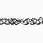 Color-Changing Mystical Gem Pendant Black Tattoo Choker Necklace,
