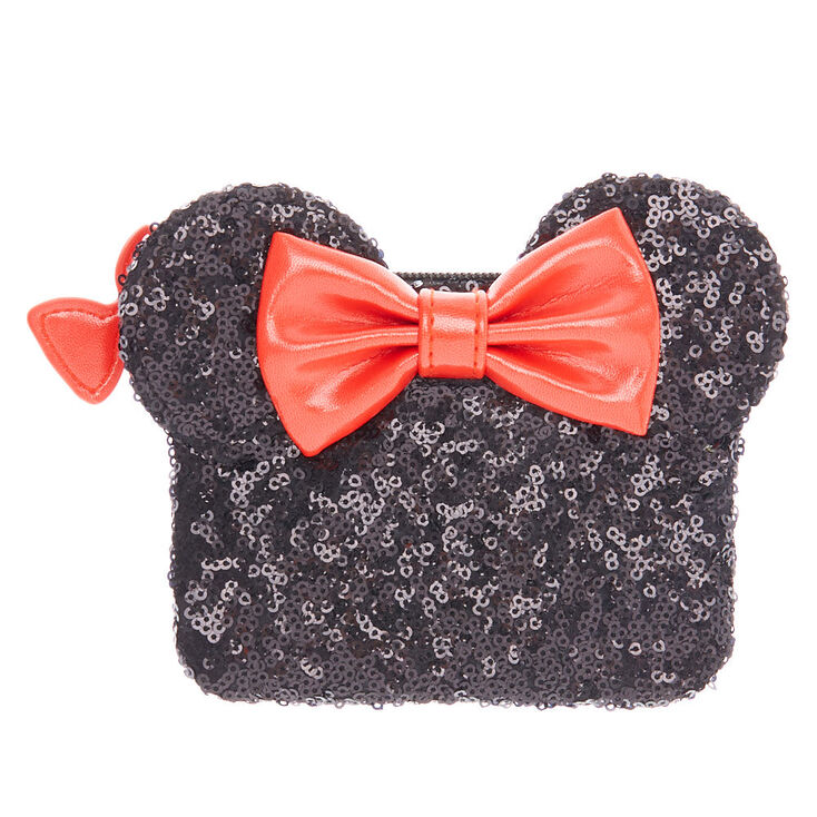 Disney&copy; Minnie Mouse Sequinned Purse - Black,