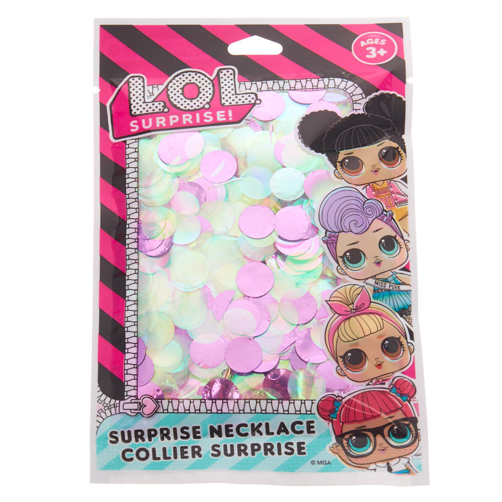 Pochette surprise confettis collier surprise L.O.L Surprise!™,